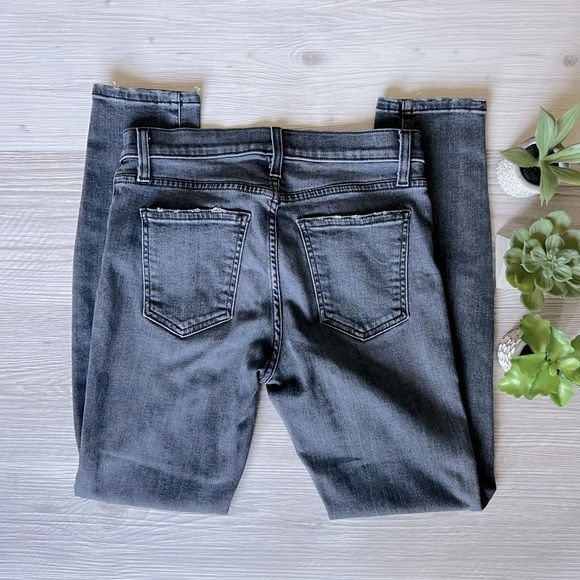 CURRENT/ELLIOT grey high waisted skinny jeans size 26 - Picture 9 of 13
